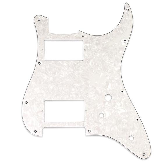 Imagem de Escudo Guitarra Strat HH Branco Perolado 3P Spirit 231-WP F035