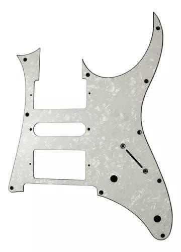 Imagem de Escudo Para Guitarra Ibanez RG HSH Branco Perolado 4 ply