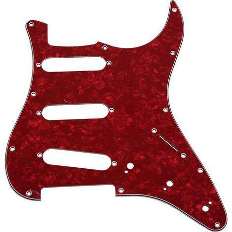 Imagem de Escudo Vermelho para Guitarra Stratocaster PGST10 RP