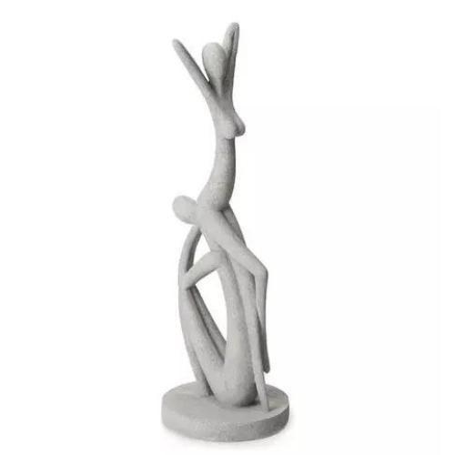 Imagem de Escultura Casal Mart Poliresina 37X12Cm