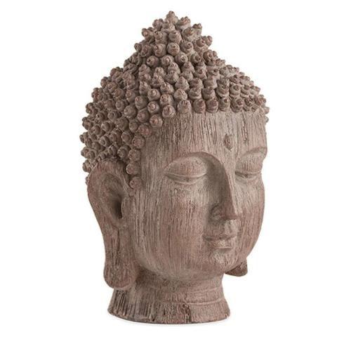 Imagem de Escultura Decorativa Buda Polirresina Mart Collection 20x12,5x13cm (AxLxP)