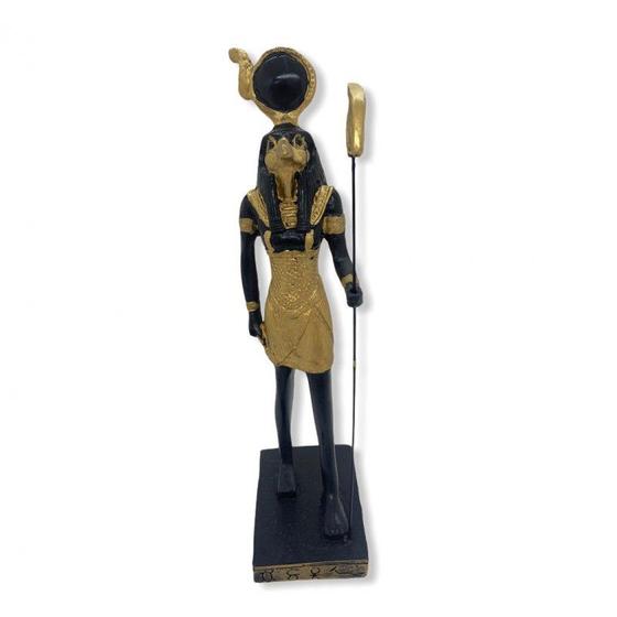 Imagem de Escultura Egípcia Rá O deus do Sol em Resina 25 cm