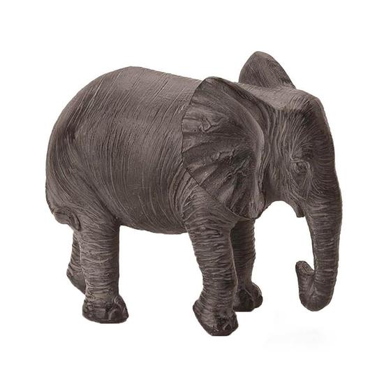 Imagem de Escultura Elefante Em Poliresina 13881 14X8X17Cm