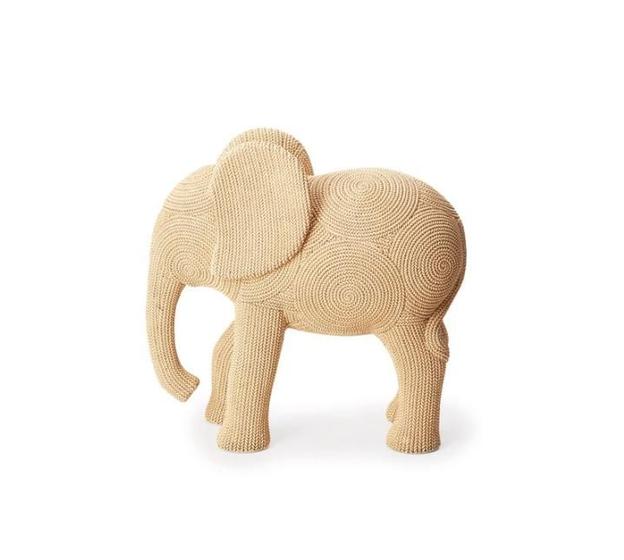 Imagem de Escultura Elefante em Poliresina 23x23x10cm - Mart