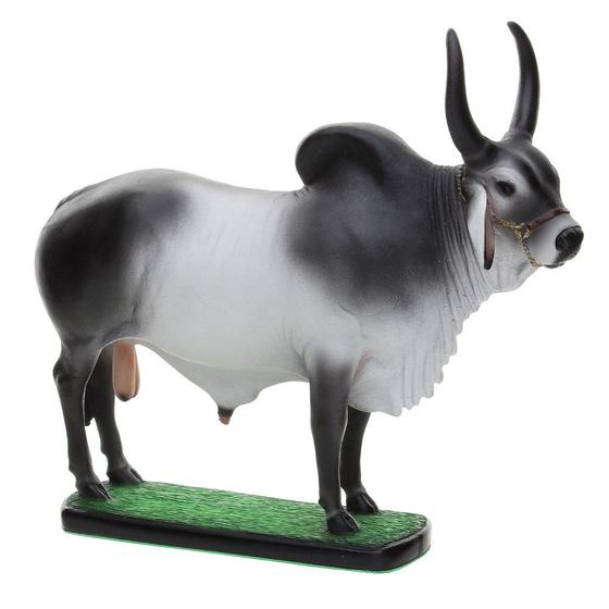 Imagem de Escultura em Resina Boi Guzerá Home Western Decor 25697