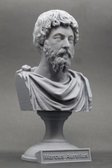 Imagem de Escultura Estatua Busto Imperador Romano Marco Aurélio