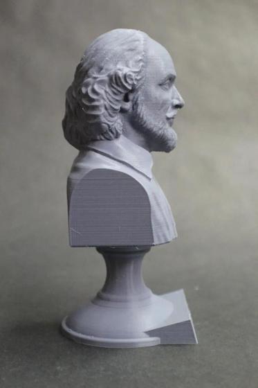 Imagem de Escultura Estatua Busto William Shakespeare Poeta Ingles