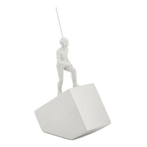 Imagem de Escultura Homem Na Escalada 18122 24x14x6,5cm Mart