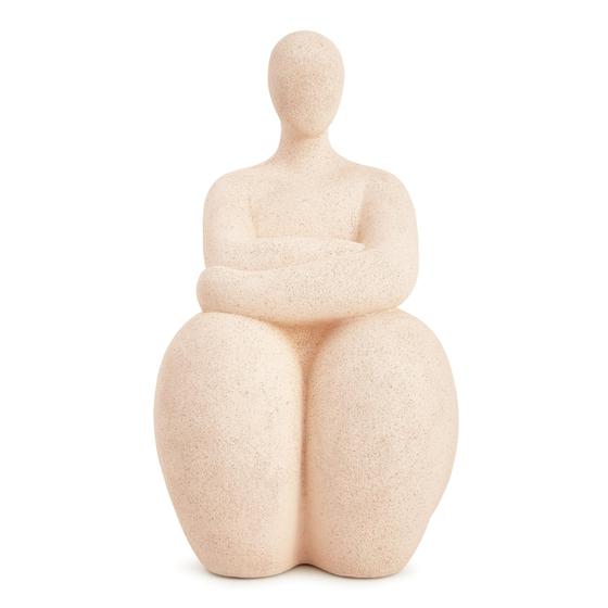 Imagem de Escultura mulher Grande em polirresina com 33cm mart