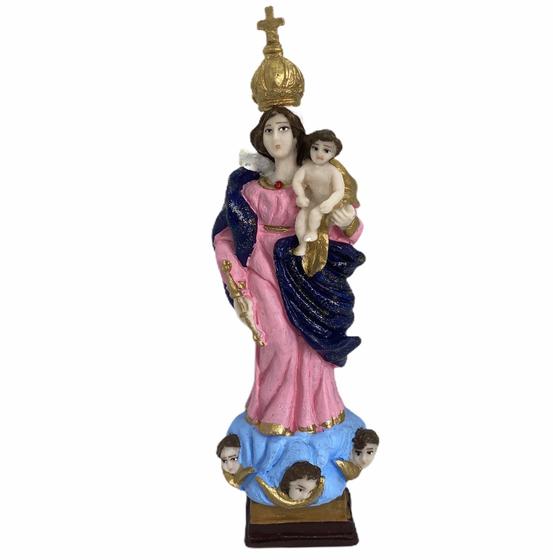 Imagem de Escultura Nossa Senhora DÁjuda 21 cm resina