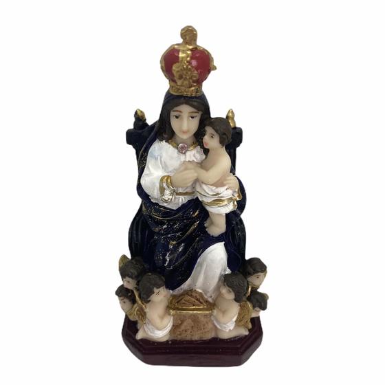 Imagem de Escultura Nossa Senhora Do Monte Serrat Em Resina 13 Cm