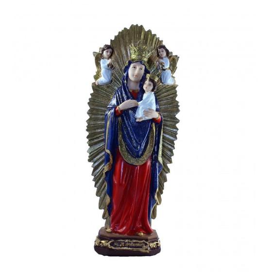 Escultura Perpétuo Socorro 31 Cm Em Resina - Lua Mística - 100% Original - Loja Oficial Imagem de Escultura Perpétuo Socorro 31 Cm Em Resina