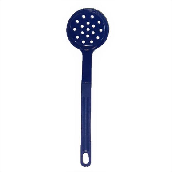 Imagem de Escumadeira Talher Nylon Cozinha Goumert Utensílio Azul 28cm