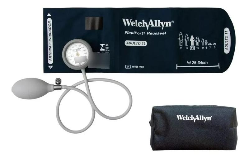 Imagem de Esfigmomanometro Welch Allyn Durashock Ds44 Com Estojo