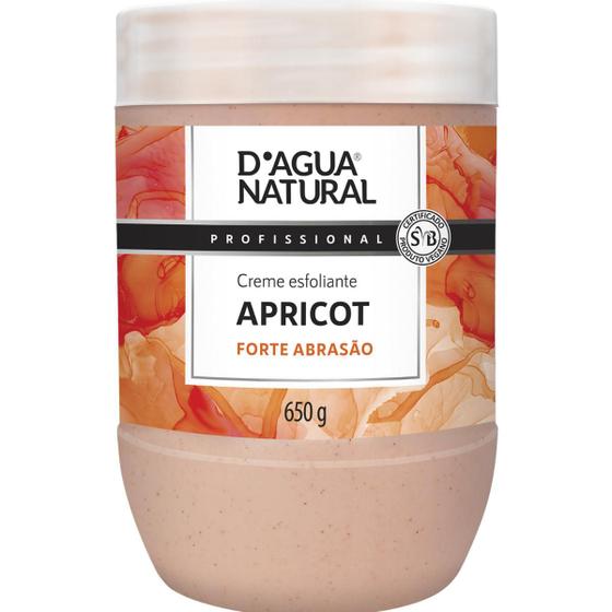 Imagem de Esfoliante apricot forte 650g - d agua natural