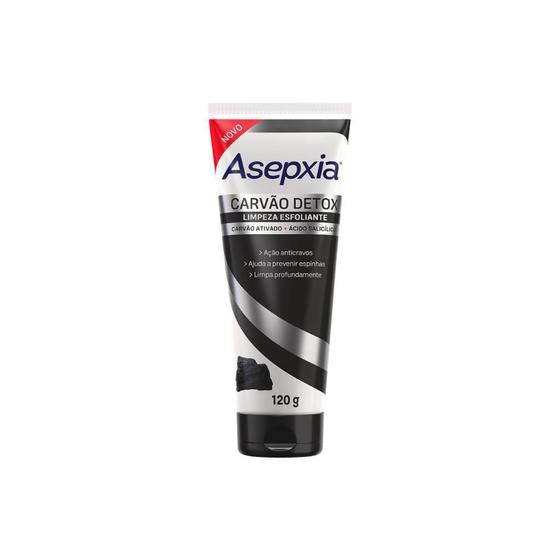 Imagem de Esfoliante Asepxia 120ml Detox Carvao