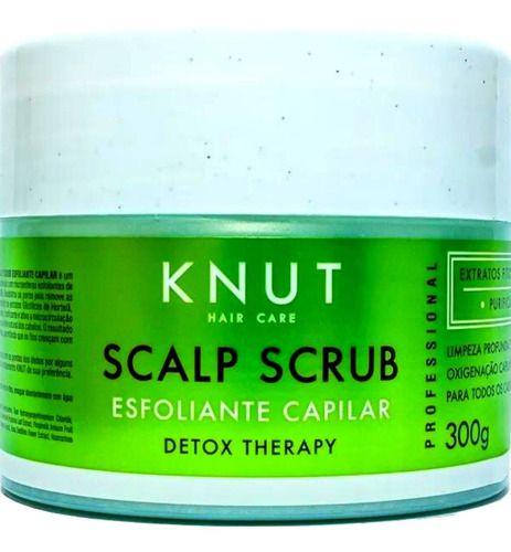 Imagem de Esfoliante Capilar Scalp Scrub Knut Limpeza Profunda Suave  Pré-Shampoo  esfoliantes  