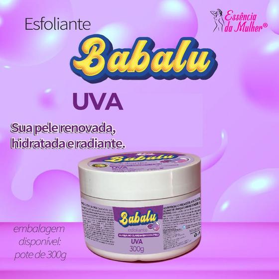 Imagem de Esfoliante Clareador Corporal e Facial Essência da Mulher 300g Para Todos os Tipos de Pele Várias Fragrâncias