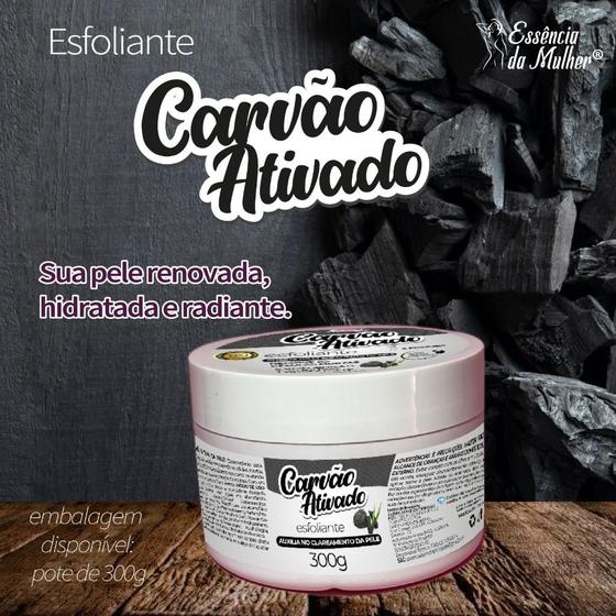 Imagem de Esfoliante Clareador Corporal e Facial Essência da Mulher 300g Para Todos os Tipos de Pele Várias Fragrâncias