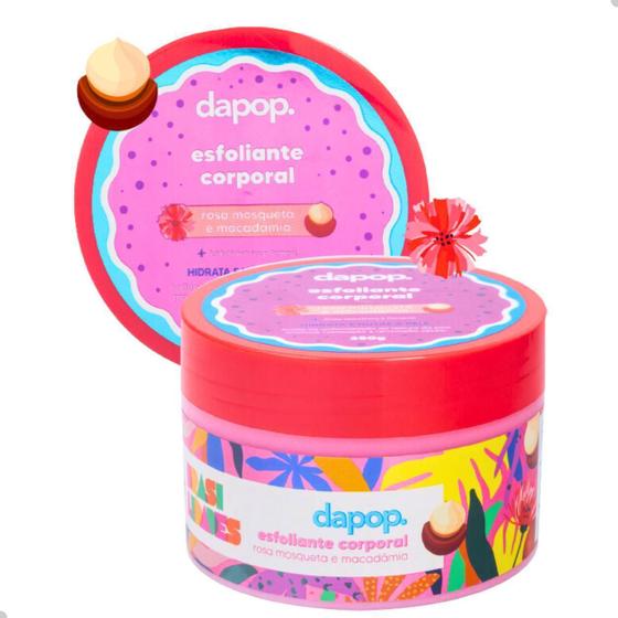 Imagem de Esfoliante Coporal Rosa Mosqueta Com Macadâmia 250G Dapop