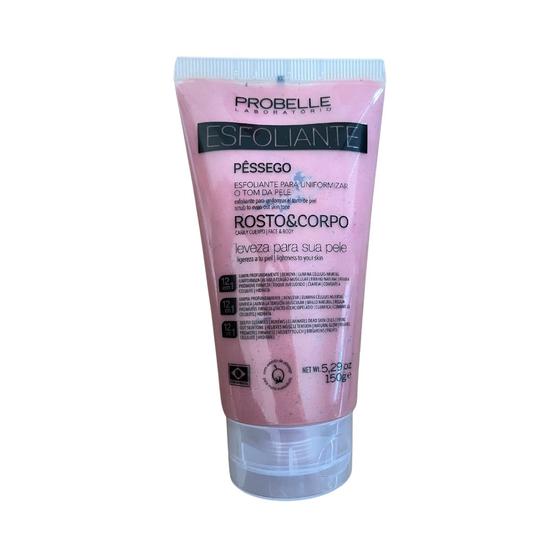 Imagem de Esfoliante Corpo e Rosto 150g  Pêssego Probelle