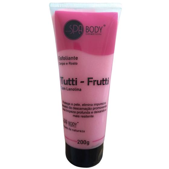 Imagem de Esfoliante Corpo E Rosto Tutti-Frutti Rosa Mosqueta Melancia Pitaya - Spa Body