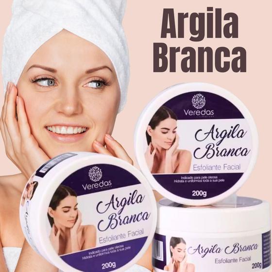 Imagem de Esfoliante Facial Argila Branca - Veredas