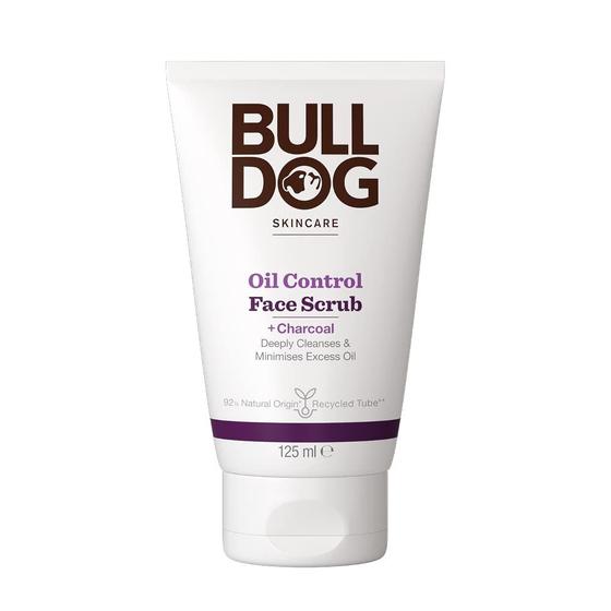 Imagem de Esfoliante facial Bulldog Oil Control 125 ml com carvão vegetal para homens