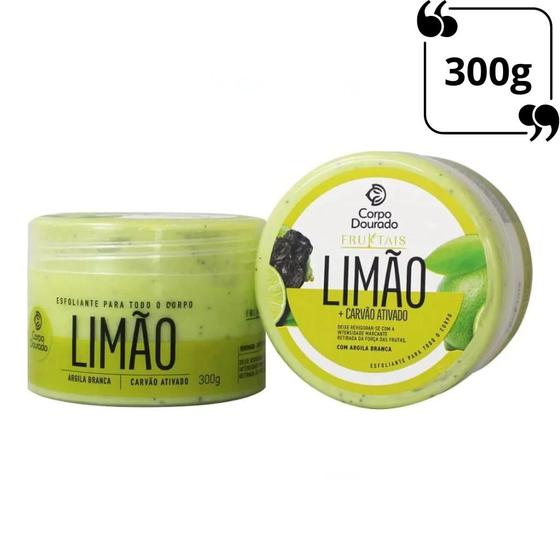 Esfoliante Fruktais Para Todo o Corpo 300g Corpo Dourado Ingredientes ...