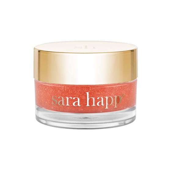 Imagem de Esfoliante Labial Sara Happ Sparkling Peach Sugar (15mL) - Vegano