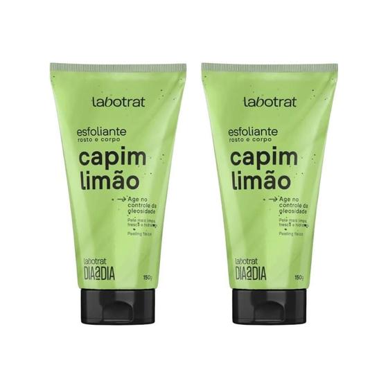 Imagem de Esfoliante Labotrat Corpo E Rosto 150G Capim Limao - 2Un