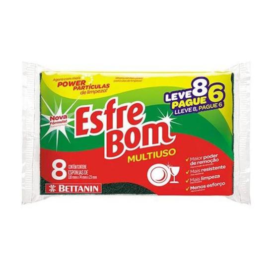 Imagem de Esfrebom esponja multiuso l8p6 1x60