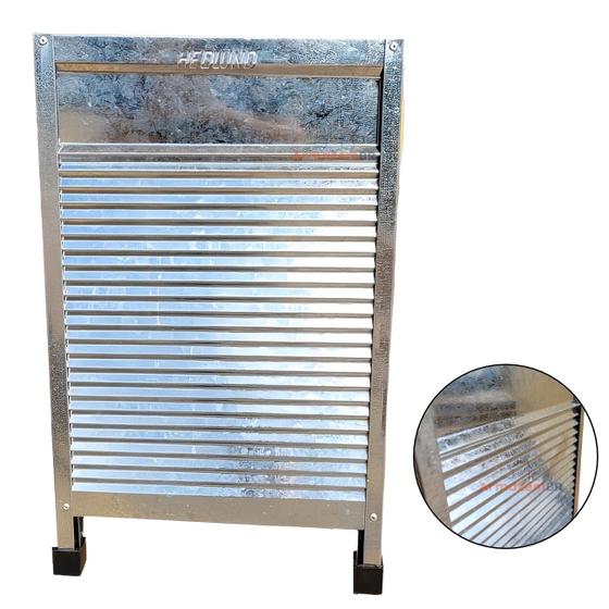 Esfregadeira De Tanque Para Lavar Roupas Galvanizado - 9540 AMZ Menor preço em Esfregadeira De Tanque Para Lavar Roupas Galvanizado - 9540 AMZ