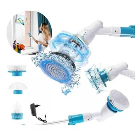 Imagem de Esfregão Bivolt Recarregável com escovas incluídas!