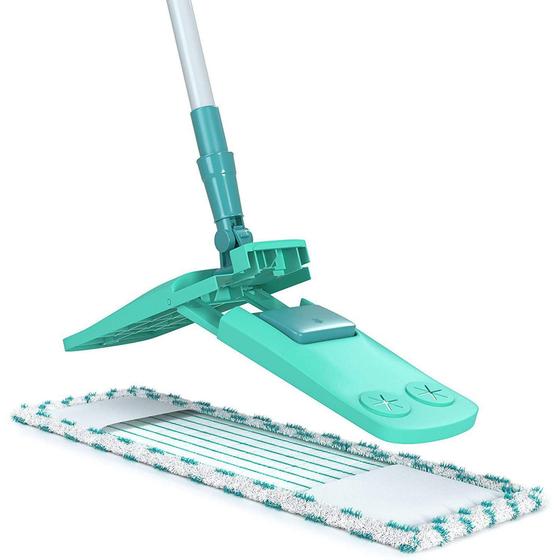 Esfregão Mop Flat Microfibra Plus Cabo Telescópico 360 Graus - Flash Limp Menor preço em Esfregão Mop Flat Microfibra Plus Cabo Telescópico 360 Graus - Flash Limp