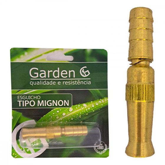 Imagem de Esguicho Bico Reto Garden Latao Mignon 1/2" - 11703E