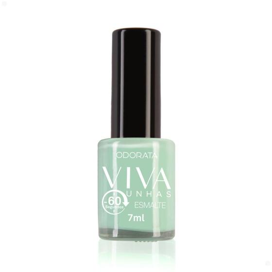 Imagem de Esmalte 60 Segundos Uva Verde Cremoso 7Ml Viva Unhas Odorata