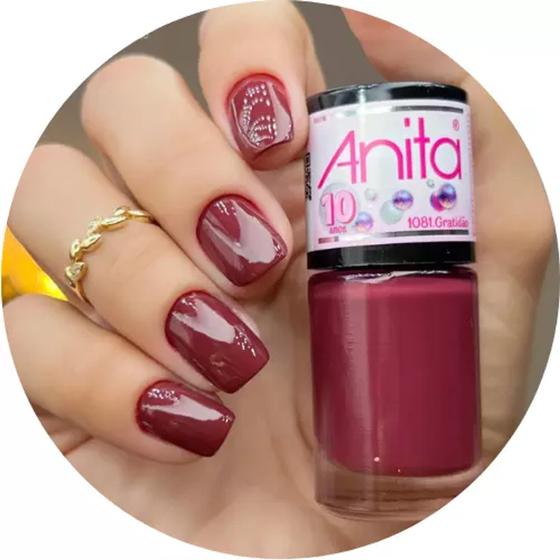 Imagem de Esmalte Anita Coleção 10 Anos Gratidao 10ml