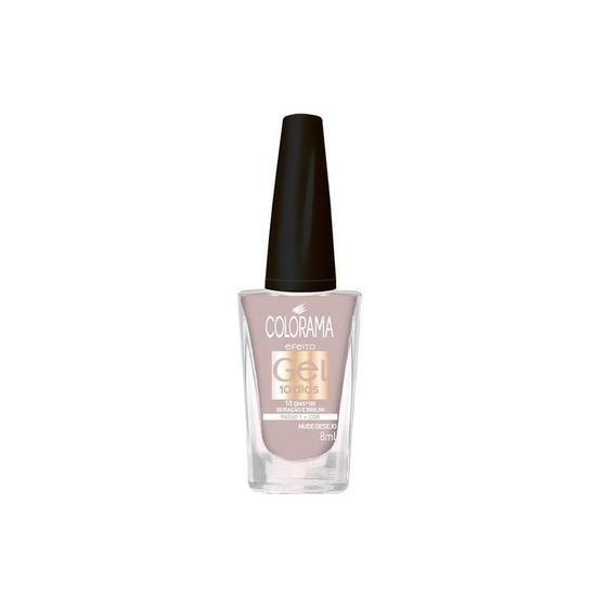 Esmalte Colorama Efeito Gel Nude Desejo 8 Ml Imagem de Esmalte Colorama Efeito Gel Nude Desejo 8 Ml