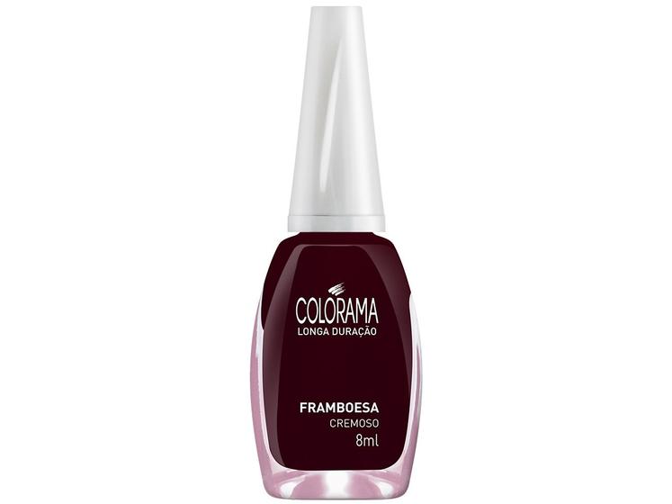 Esmalte Colorama Framboesa Cremoso 8ml - Esmalte - Magazine Luiza