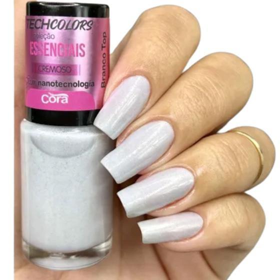 Imagem de Esmalte Cora Branco Top