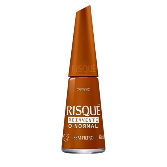 Imagem de Esmalte Cremoso Risque Reinvente O Normal Sem Filtro 8Ml