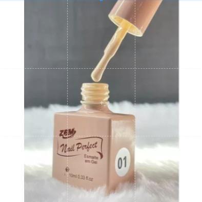 Imagem de Esmalte em Gel Esmalte Nude Nail Perfect Zem 10 ml Esmalte De Unha De Gel Cor Nude Colorful Nail Gel