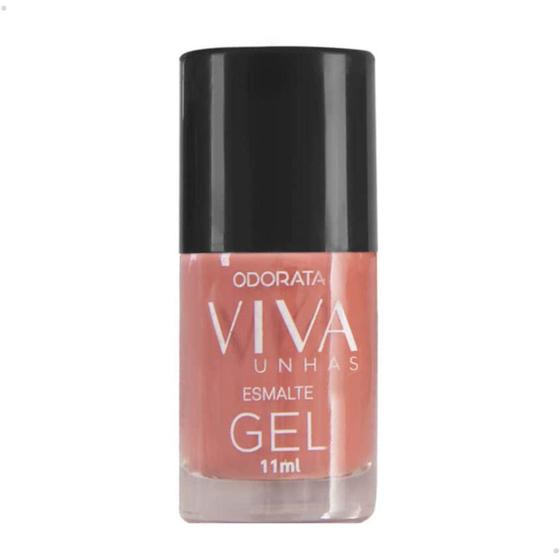 Imagem de Esmalte Em Gel Nude Absoluto Cremoso Não Precisa Cabine