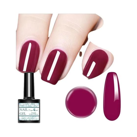 Imagem de Esmalte em Gel Semi Permanente, Base e Top Coat, Tudo para Manicure, 8,3 ml, Novo