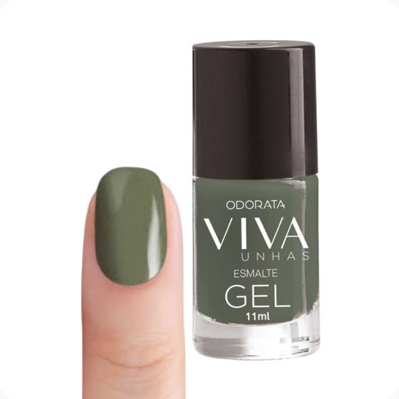 Esmalte Em Gel Suculenta Verde Cremoso Não Precisa Cabine Secagem ...