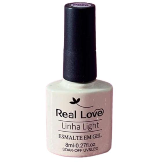 Imagem de Esmalte em Gel Uv/led Soak-Off Linha Light 8ml  Real Love