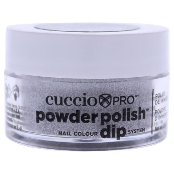 Imagem de Esmalte em Pó Cuccio Colour 15ml - Prata com Mica Arco-Íris