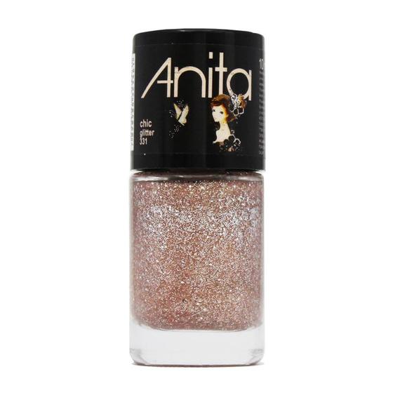 Imagem de Esmalte Glitter Coleção 6 Tons de Nude Chic 10ml - Anita