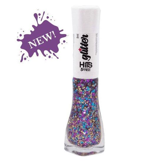 Imagem de Esmalte Hits 5Free Glitter Oslo 8ml  Rápido Envio